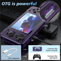 Console de jeu portable rétro classique Linux open source avec écran IPS de 3,5 pouces, lecteur vidéo Wi-Fi R36H, 20000 jeux intégrés