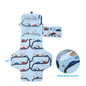 Échantillon gratuit Sac à langer portable pour bébé avec design doux Tapis de sécurité pour voyage pour bébé Camping Tapis à langer portable pour bébé - Product Image 2