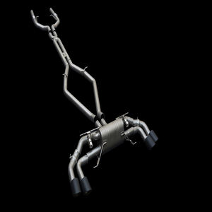 Vente flash : échappement OBM pour <span class=keywords><strong>Alfa</strong></span> <span class=keywords><strong>Romeo</strong></span> Giulia Quadrifoglio 2.9T <span class=keywords><strong>V6</strong></span> 2016-2024, système de silencieux en acier inoxydable MM - Product Image 3