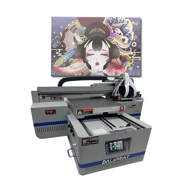 High Quality A2 4060 Uv Flatbed Printer with Tx800 Printhead Uv Printing Machine for T-shirt Shoes Socks Canvas
