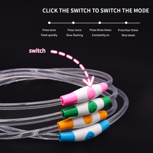 ปลอกคอสุนัขเรืองแสง LED ชาร์จ USB-C ปรับขนาดได้ ปลอกคอเพื่อความปลอดภัยยามค่ำคืนสำหรับสุนัขพันธุ์เล็กและใหญ่ - Product Image 2