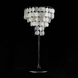 Lampe de table en plastique rechargeable à motif glaçon, thème mariage, pour arrangement floral, piles incluses, décorative pour hôtels et chapelles - Product Image 1