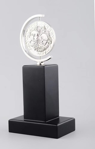 Trophée de <span class=keywords><strong>la</strong></span> <span class=keywords><strong>victoire</strong></span> en métal de 23 cm, trophée créatif en alliage de zinc, trophée Grammy Emmy Tony avec boîte cadeau - Product Image 2