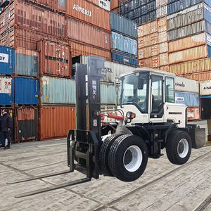 รถยก4WD สันดาปภายใน<span class=keywords><strong>7</strong></span>ตันทนทานพร้อมเสาสามขั้นสำหรับการโหลดและขนถ่ายอย่างมีประสิทธิภาพ - Product Image 2