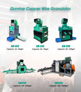 Gomine Cable Recycling Draht abscheider Kupferdraht schleif maschine Kupferdraht granulator Maschine - Product Image 5
