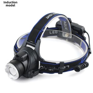 Xinsite T6 USB sạc Led cảm biến Đèn pha mạnh mẽ tầm xa COB nguồn ánh sáng với kính thiên văn zoom cho câu cá ngoài trời - Product Image 1