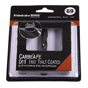 Foret en carbure revêtu de Nano TiAlN 5xD pour l'acier inoxydable et les superalliages - Product Image 2