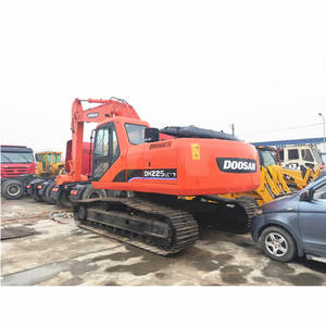 Excavadora de cadenas Doosan DH225LC-7 usada original en oferta, excavadora Doosan en buen estado a la venta - Product Image 4
