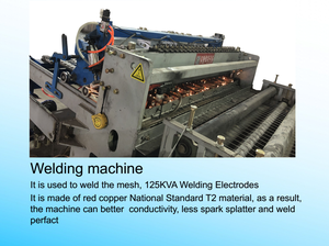 Machine à souder les panneaux de clôture en acier galvanisé auto-épaissi HBFL / Prix du fabricant de <span class=keywords><strong>grillage</strong></span> soudé automatique - Product Image 4