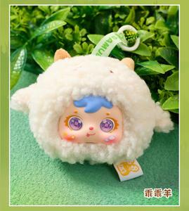 8 pezzi scatole cieche misteriose 6CM Samuel Mini animali peluche portachiavi con ciondolo statuetta figure <span class=keywords><strong>Anime</strong></span> collezione scatola unica - Product Image 2