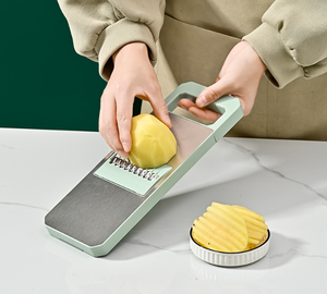 Cocina multifunción 6 en 1 máquina picadora de verduras herramientas de cocina cortador de verduras cortador de patatas picador - Product Image 4