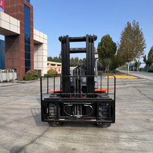 Bateau gratuit <span class=keywords><strong>Heca</strong></span> 2t 2.5t 3t 3.5t Diesel tout terrain chariot élévateur certifié CE 4WD 2WD Xinchai moteur demi-cabine complète mât à 3 étages - Product Image 5