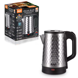 Hervidor Eléctrico de Acero Inoxidable de 1500W, 2.0L, Hervidor de Agua de Ebullición Rápida, Electrodoméstico para Calentar Agua Caliente en la Cocina - Product Image 5