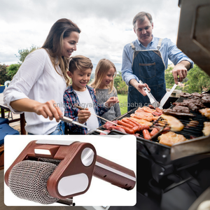 Rechargeable <b>BBQ</b> <b>Tool</b> Stainless Steel Electric Bristle Free Grill Cleaner Spinning Grill Cleaning Brush - Product Image 6
