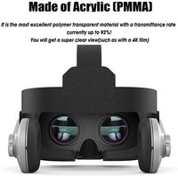 Nouvelles lunettes VR G07E, boîte de lunettes VR, films IMAX 3D, écran géant, lunettes de réalité virtuelle, casque VR pour téléphone de 4,7 à 7,2 pouces, prise en charge de la manette de jeu