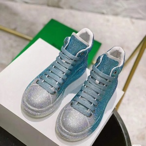 Chaussures de sport haut de gamme originales Mqqueen, baskets de mode, chaussures de créateur de luxe avec paillettes, chaussures à plateforme haute, chaussures de course pour hommes - Product Image 3