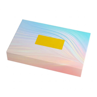 Boîte cadeau rigide UV pour cosmétiques et soins de la peau, emballage écologique, couleur personnalisée, gaufrage, carton rigide, dorure, couleur huile essentielle