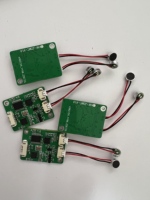 Module de microphone à 2 rangées de capteur de son avant à 180 degrés avec fonction de localisation de source sonore pour robot