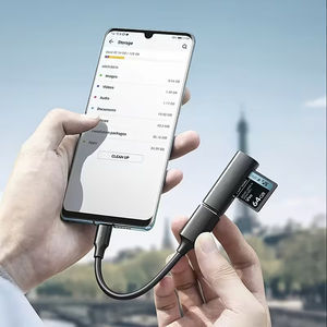 Cable Adaptador USB3.0 Tipo C OTG, Convertidor USB C Macho <span class=keywords><strong>a</strong></span> USB 3.0 Hembra para Teléfono, Laptop, Tablet, MacBook, Transferencia de Datos y Lectura - Product Image 2