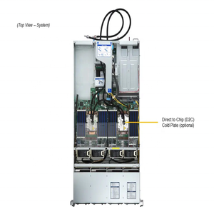 Serveur Supermicro Sys-621h-tn12r 2U, double Xeon, DDR5, 12 baies NVMe SAS PCIe 5.0, GPU, centre de données IA, Sys-621h-tn12r Supermicro Sys-62 - Product Image 2