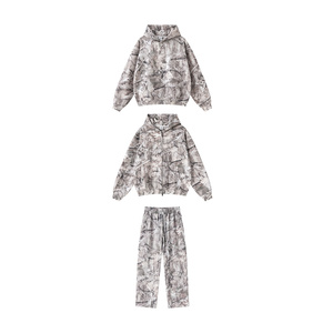 Pantalones <span class=keywords><strong>Cargo</strong></span> de Felpa Premium para Hombre, Estilo Casual Holgado, Camuflaje Desértico, Ideales para Correr, Joggers de Invierno - Product Image 1