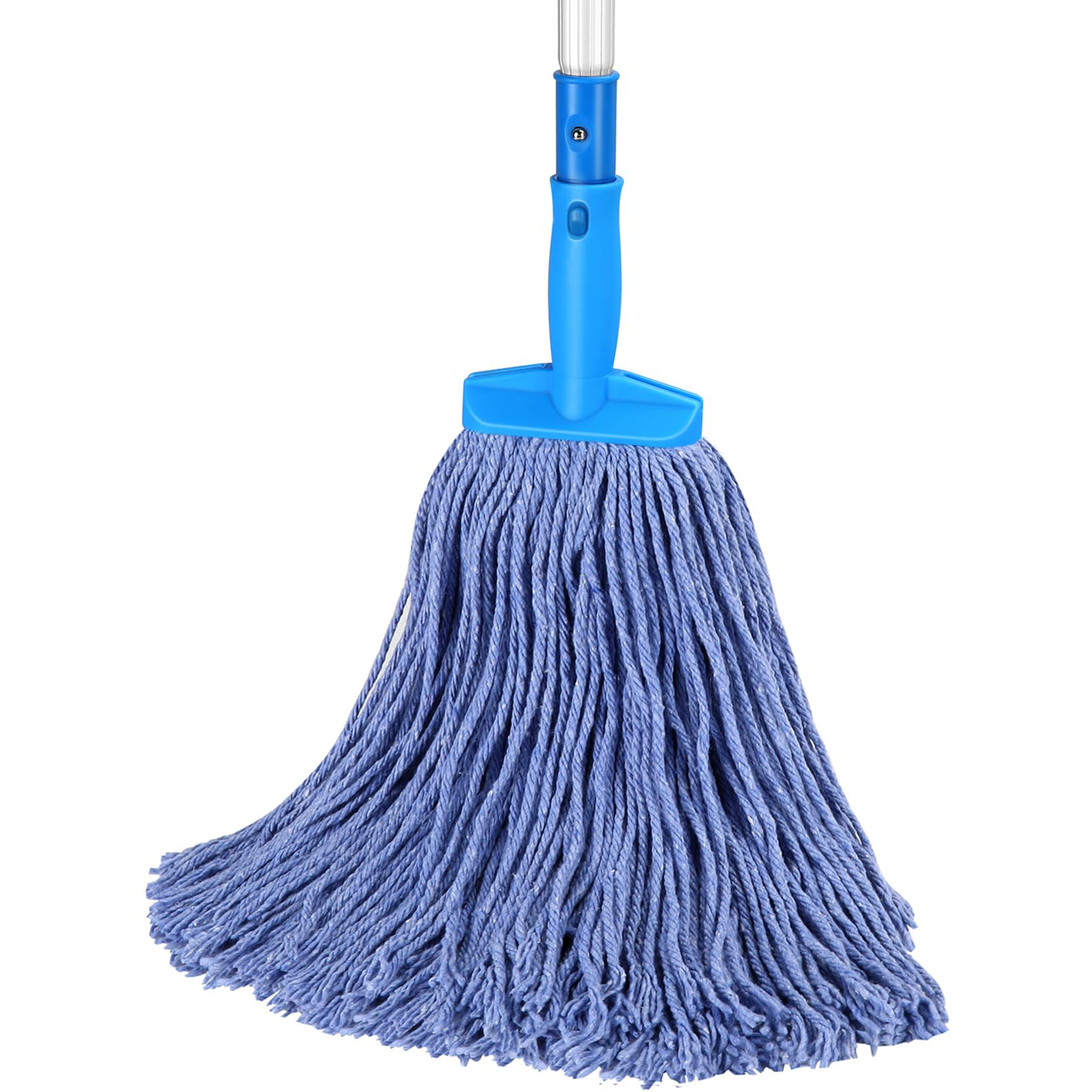 Bentley Industriële VZ.KM.45/B Multifold Hygiënische Kentucky Mop Hoofd met Blijf Platte Band, 19 cm hoogte, 28,5 cm breedte, 41 cm lengte, 450 g, Blauw