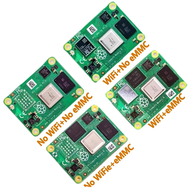 standard CM4 Compute Module 4-Core Computer Board with WiFi for Bluetooth EMMC-Development Kits