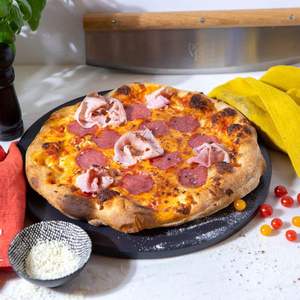 Piedra para pizza Iolite de 33 x 1.0 cm, bandeja antideslizante para hornear en horno, utensilios para pizza - Product Image 5