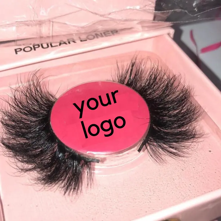 VELYX LASHES Private Label Fake 25mm Faux Mink Magnet Eye Eyelash Extension Curved 3d 5d Full Russian Strip Lashes
