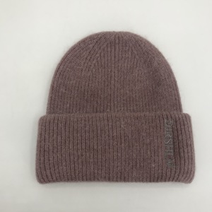 Gorro <span class=keywords><strong>de</strong></span> invierno con logotipo bordado <span class=keywords><strong>de</strong></span> letras personalizado al por mayor gorros <span class=keywords><strong>de</strong></span> punto con puños <span class=keywords><strong>de</strong></span> alta calidad - Product Image 3