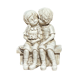 Linda Escultura Decorativa de Pareja Besándose, Hecha a Mano, para Cumpleaños, Adorno de Escritorio, Hecho de Resina Ecológica, Estilo Art <span class=keywords><strong>Deco</strong></span> para el <span class=keywords><strong>Hogar</strong></span> - Product Image 4