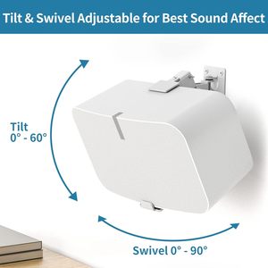 Yiracki Heavy-Duty Loa Wall Mount cho <span class=keywords><strong>SONOS</strong></span> năm & chơi <span class=keywords><strong>5</strong></span> gen 2 loa núi - Product Image 5