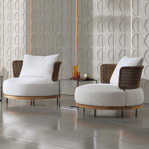 Ensemble de canapés d'extérieur en rotin en forme de L, structure en alliage d'aluminium, résistant aux UV, rotin PE, canapé de jardin, mobilier design imperméable - Product Image 1