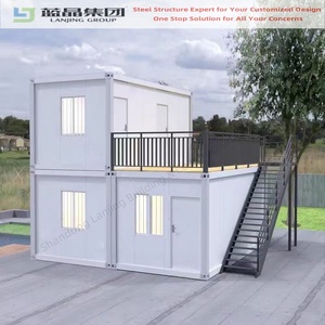 บ้านสำเร็จรูปเคลื่อนย้ายได้แบบปรับแต่งได้ ขนาด 20 40 ฟุต บ้านคอนเทนเนอร์แบบแพ็คแบน บ้านพักอาศัย วิลล่า ที่พักพนักงาน - Product Image 6
