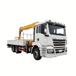 Grue télescopique montée sur camion Shacman Delong 18m 6X4 à plateau pour les opérations de sauvetage et d'ingénierie sur le terrain - Product Image 1
