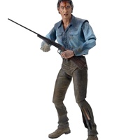 Figura de Acción Articulada de PVC de 7 Pulgadas de Ash de Evil Dead 2, Edición Deluxe de NECA, Serie de Películas
