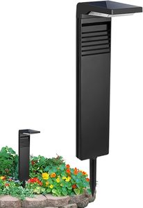 Lumière solaire paysagère LED de haute qualité, étanche IP65, en ABS, pour allée, borne, jardin, moderne, éclairage solaire pour pelouse - Product Image 5