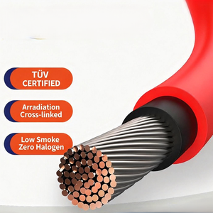 태양광 케이블 공장 공급 PV 태양광 패널 케이블 광전지 연결 케이블 2.5mm 연장선 태양광 패널 연결용 - Product Image 4
