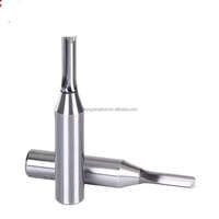 Fraise à bois CNC sur mesure OEM, 1/2 po, 4/5/6 mm, TCT, 2 rainures, revêtement AlTiN, carbure, angle de hélice 45°