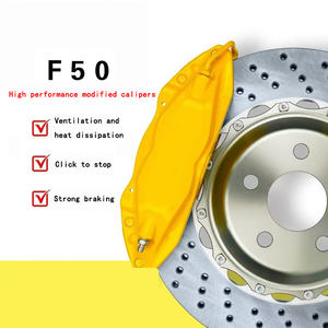 Pièces détachées automobiles Étrier de frein à 4 pistons F50 Disque de frein Rotor pour Peugeot 206 Tuning 206cc 301 508 607 206 <span class=keywords><strong>Volvo</strong></span> <span class=keywords><strong>S60</strong></span> S80 - Product Image 5