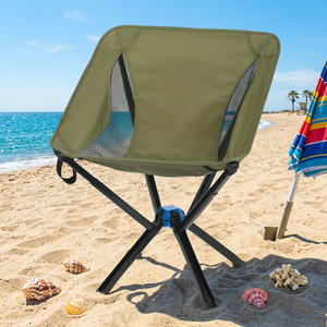 Outdoor Portable Lightweight Picnic Fishing <b>Moon</b> <b>Chair</b> Easy Folding and Open <b>Camping</b> <b>Chair</b> for Adults - Product Image 1