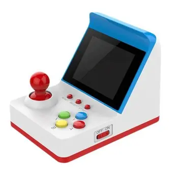 A6 Retro Console di Gioco con 2 joystick Costruito in 360 giochi supporto uscita TV classico mini FC Video gioco Arcade per i bambini partito