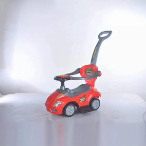 Auto Giocattolo Cavalcabile per Bambini da <span class=keywords><strong>2</strong></span> a 4 Anni 2024, Passeggino in Plastica a Spinta con Maniglia per Bambini Più Grandi - Product Image 3
