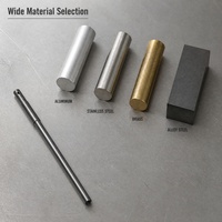 Arbres de transmission longs à pas multiple usinés CNC de précision OEM/ODM, personnalisés, avec fraisage plat et trous pour broches de centrage