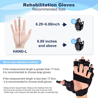Gants robotiques intelligents de rééducation pour AVC et hémiplégie, gants robotiques portables pour la main, force réglable, CE