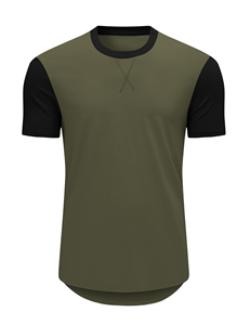 Camiseta de Hombre Oversize de Punto, Poliéster/Algodón, 200g, Diseño Liso para Impresión - Product Image 1