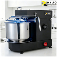 Mesin Pengaduk Adonan Spiral HM-5TD 750W Harga Pabrik 5L 2Kg Pengangkat & Penyandar Kepala, Untuk Rumah Tangga, Pembuat Roti Pizza, Amasadora