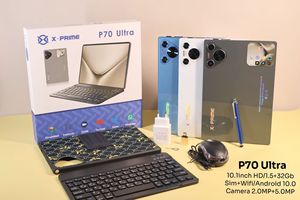 X-Prime P70 Ultra 10,1 pulgadas Tablet transfronteriza Red 4G Memoria de 32GB Procesador Octa Core 2Sim + Teclado Wifi para uso comercial - Product Image 6