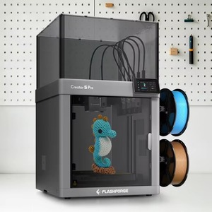 Nouvelle imprimante 3D FDM Creator 5 Pro 2026 à 4 buses avec nivellement automatique et chambre de chauffage active pour le prototypage – Le nivellement automatique assure une précision - Product Image 1