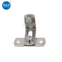 Porte en bois en métal bon prix loquet d'hôtel commercial garde de serrure de porte de sécurité en acier inoxydable